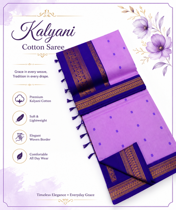 KALYANI PURE COTTON SAREE