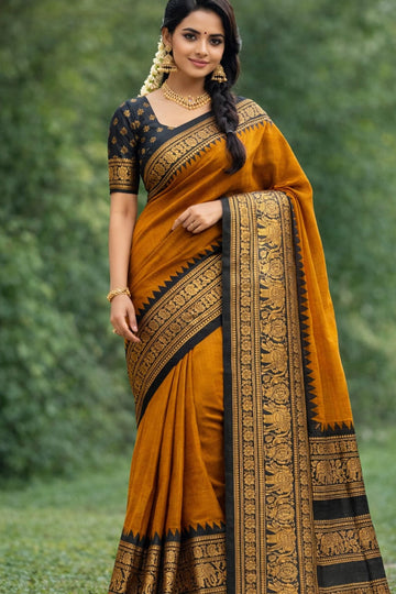 KANCHI PURE COTTON SAREE