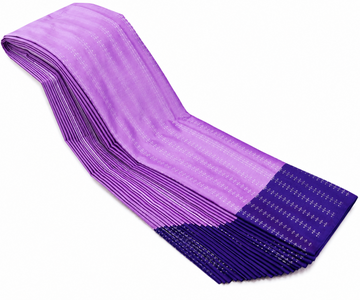 LAVENDER WITH ROYAL BLUE AARANI DOUBLE COLOR SILK SAREE