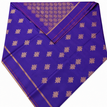 ROYAL PURPLE COLOR SOFT SILK SAREE