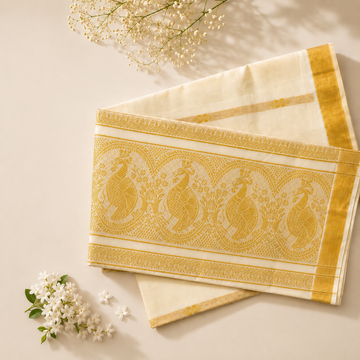 KEARALA KASAVU COTTON SAREE