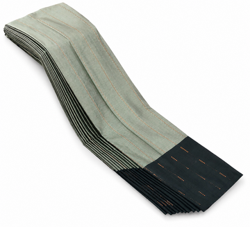 GRAY WITH BLACK COLOR AARANI DOUBLE COLOR SILK SAREE
