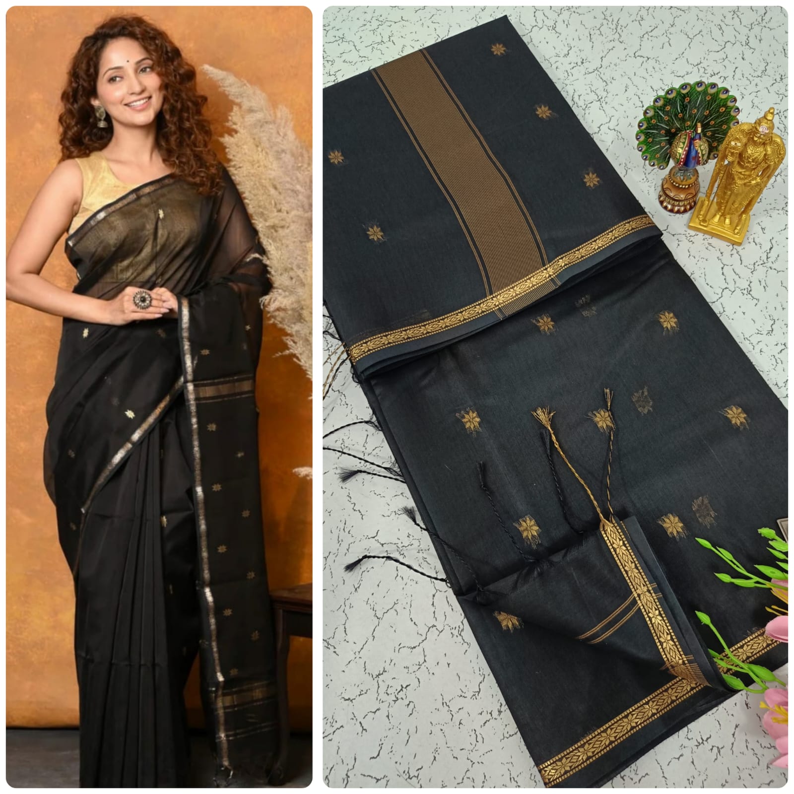Maheshwari silk saree
