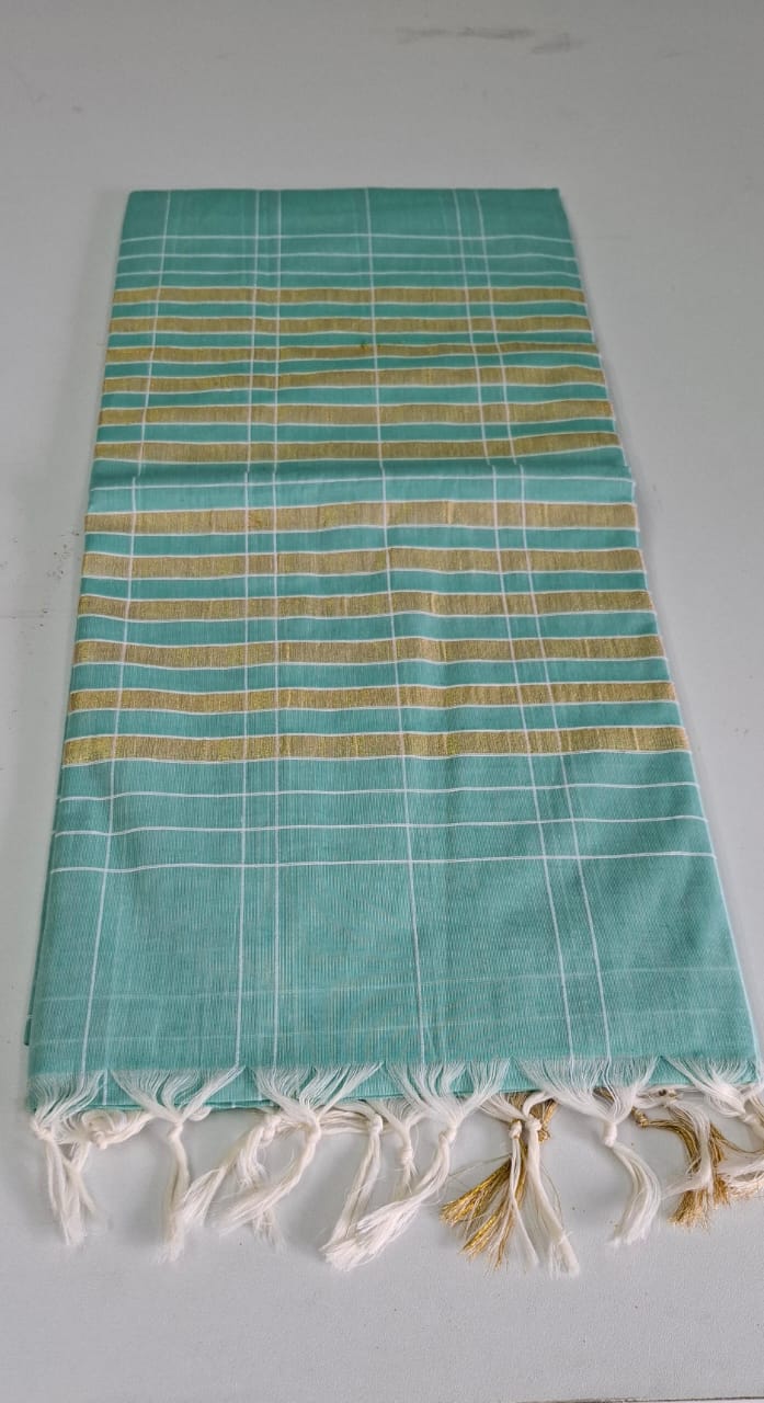 Green Erode Cotton Saree