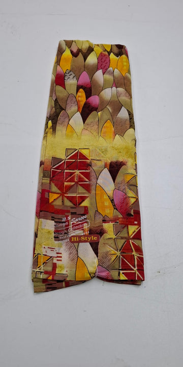 Redish  Yellow  Punam Saree