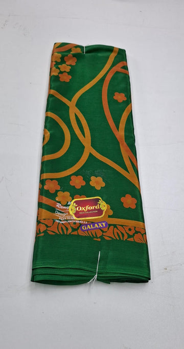 Green With Yellow Punam Saree