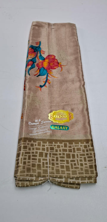Cream Punam Saree