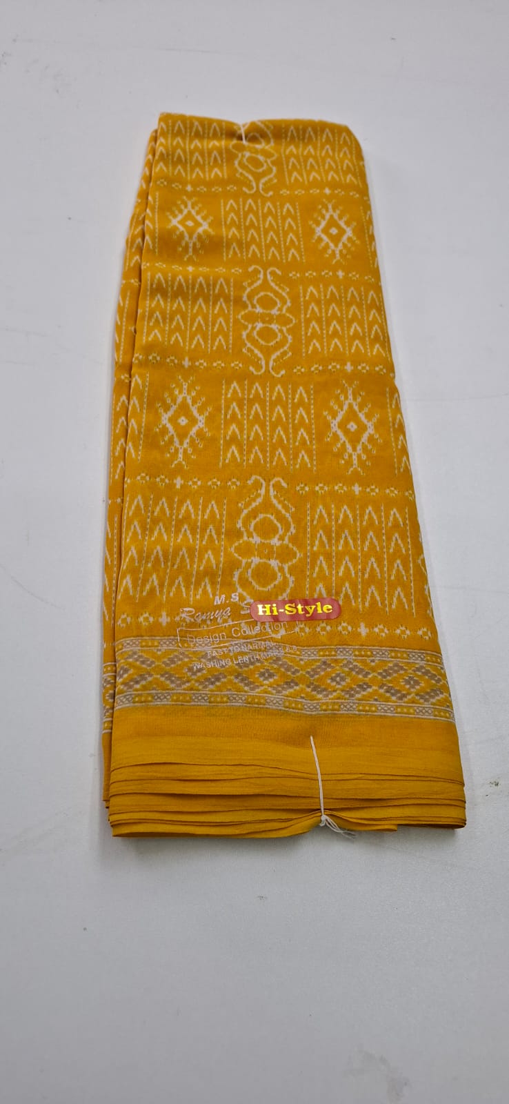 Yellow Punam Saree