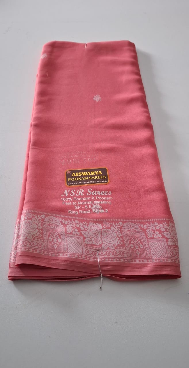Light Pink Punam Saree