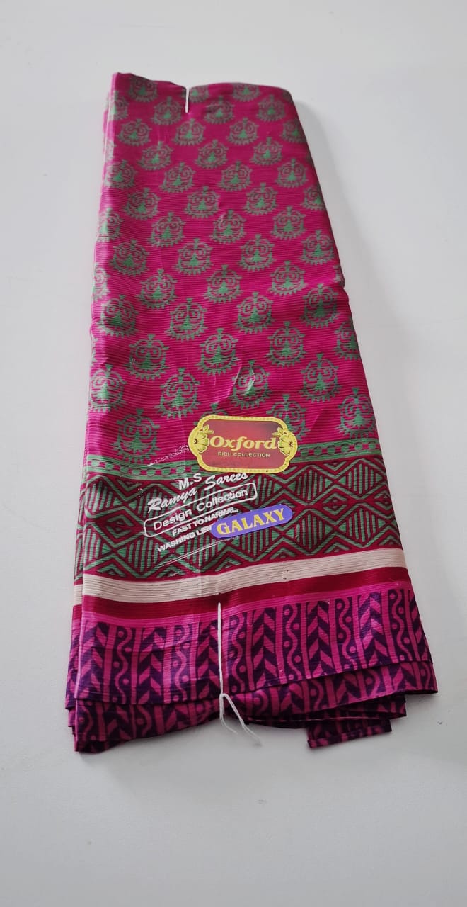 Pink Punam Saree