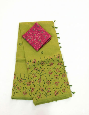 PISTACHIO GREEN SOUTH COTTON