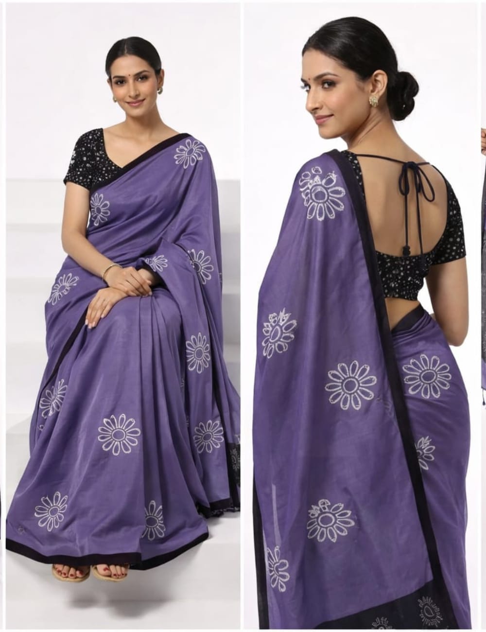 DEEP PURPLE WITH RICH PURPLE BASE SOUTH COTTON