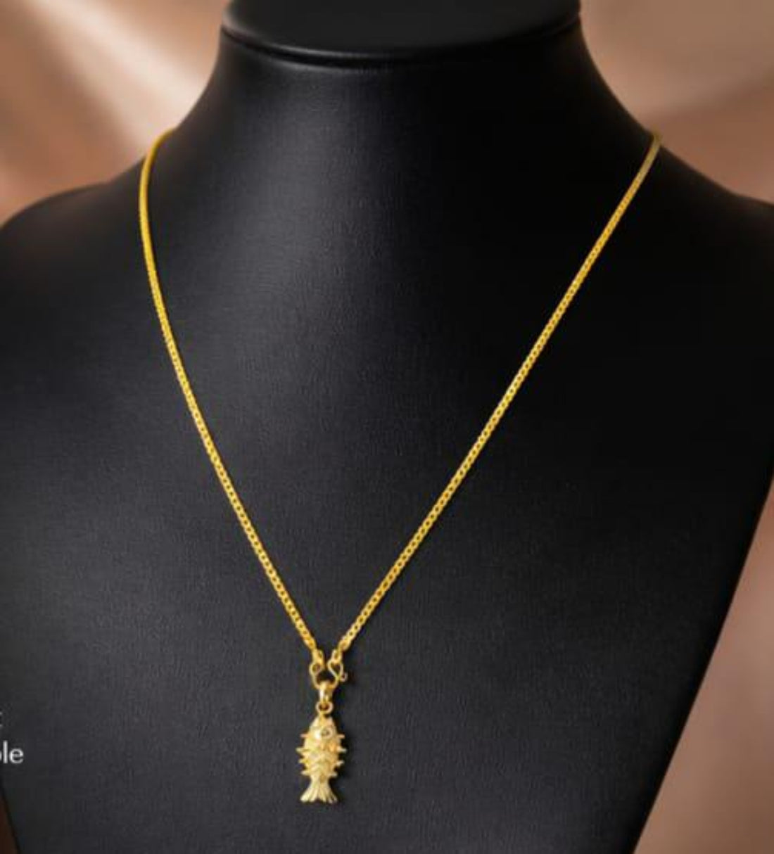 IMPON CHAIN WITH FISH DESIGN DOLLAR
